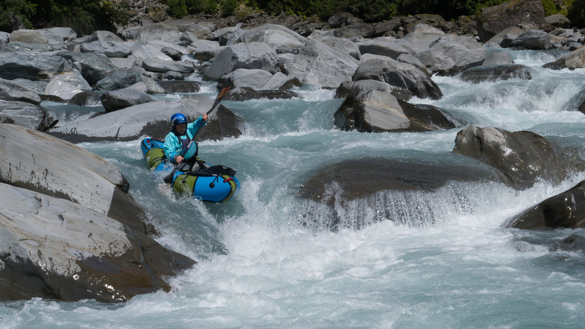The Waitaha is the world's best packraft for technical whitewater